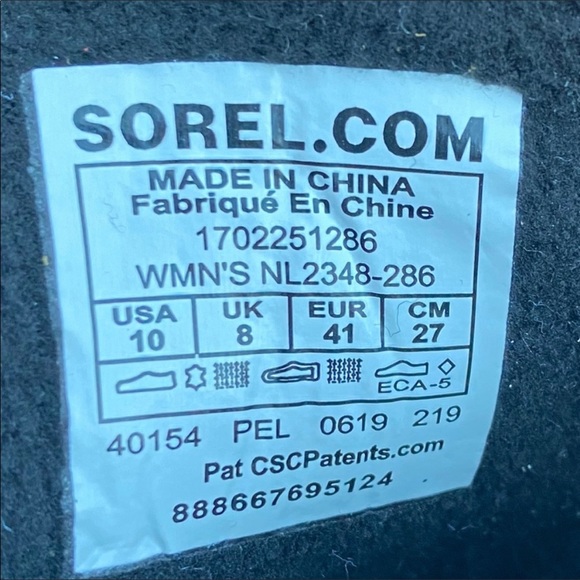 🆕 Sorel Slimpack II Lace Waterproof Winter Boots - Picture 4 of 4